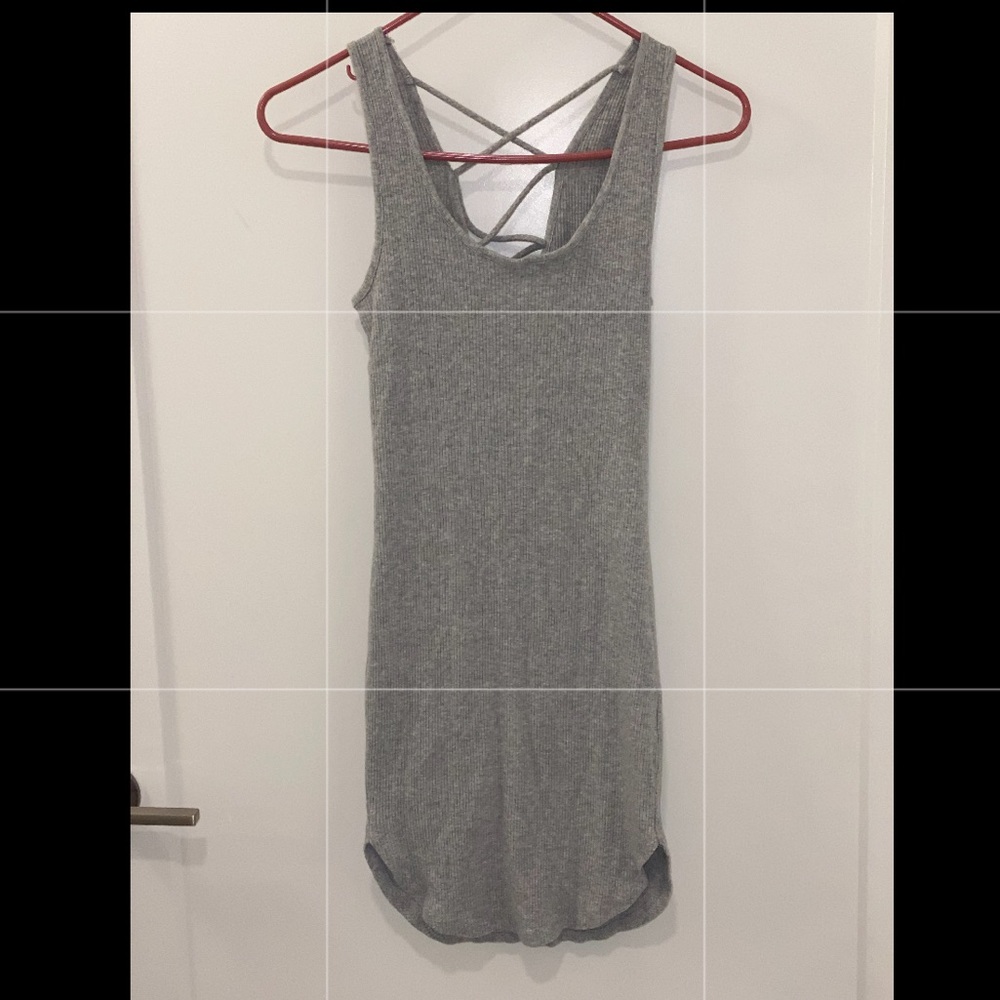 FASHION NOVA WOMENS CROSS BACK DRESS